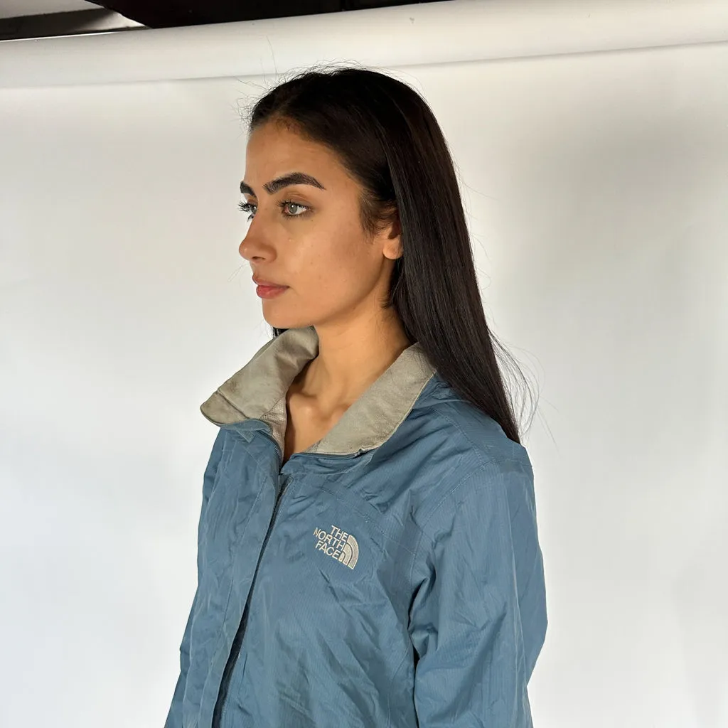 Light Blue 90s The North Face Hyvent Rain Jacket (M)