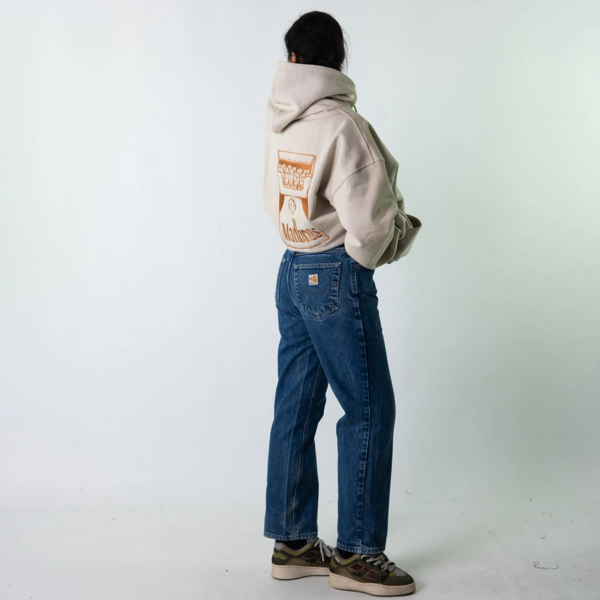 Light Blue Denim 90s Carhartt  Cargo Skater Trousers Pants Jeans (30x30)