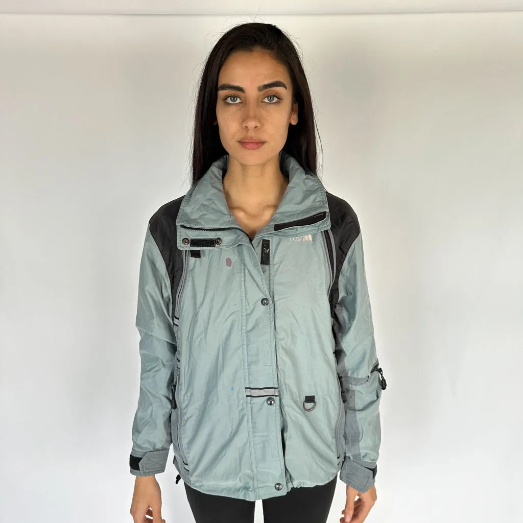 Light Blue Teal 90s The North Face Technical Jacket (S)