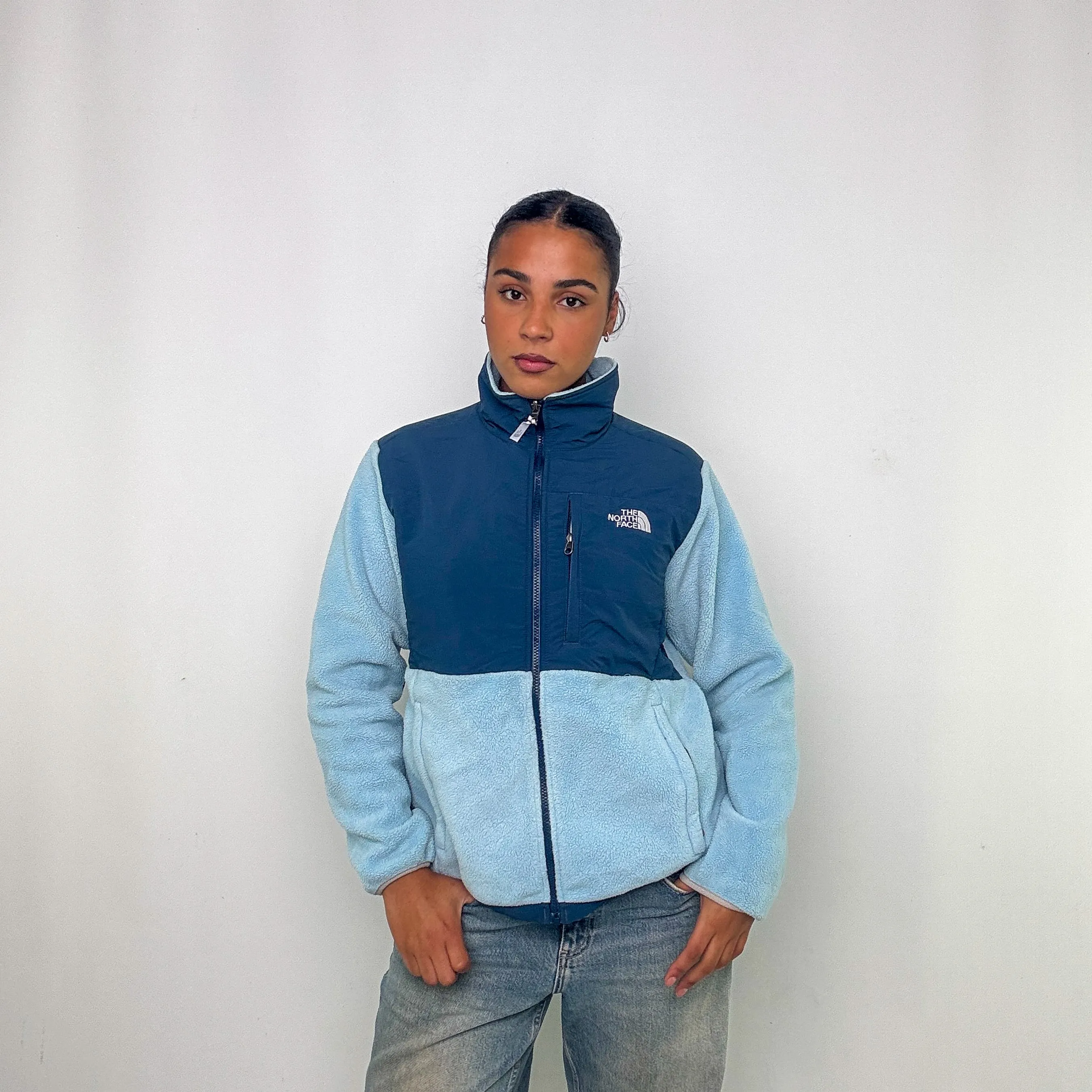 Light Blue y2ks The North Face Fleece (L)