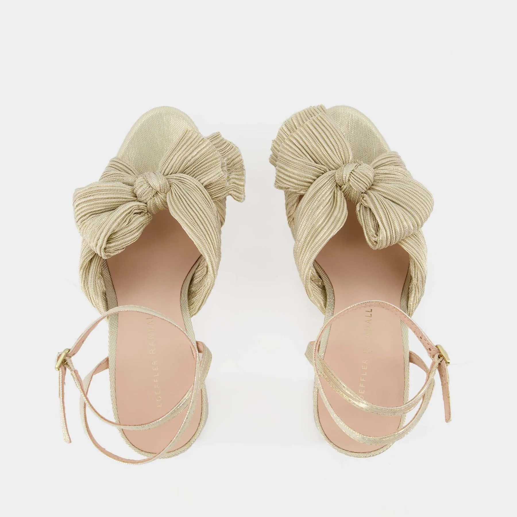 Loeffler Randall  Natalia Sandals - Loeffler Randall - Platinium - Leather