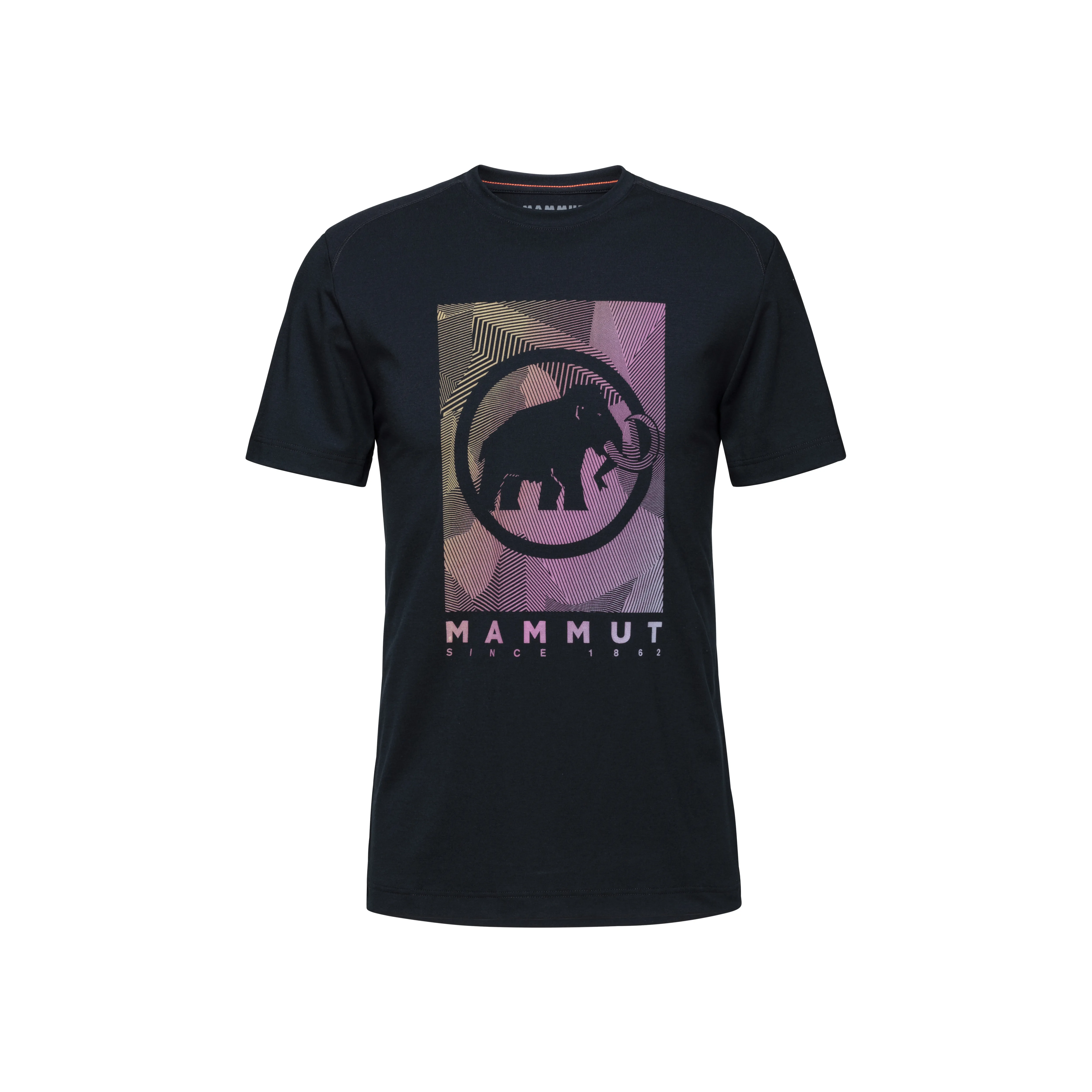 Mammut Men's Trovat T-Shirt Black Prt2 | Buy Mammut Men's Trovat T-Shirt Black Prt2 here | Outnorth