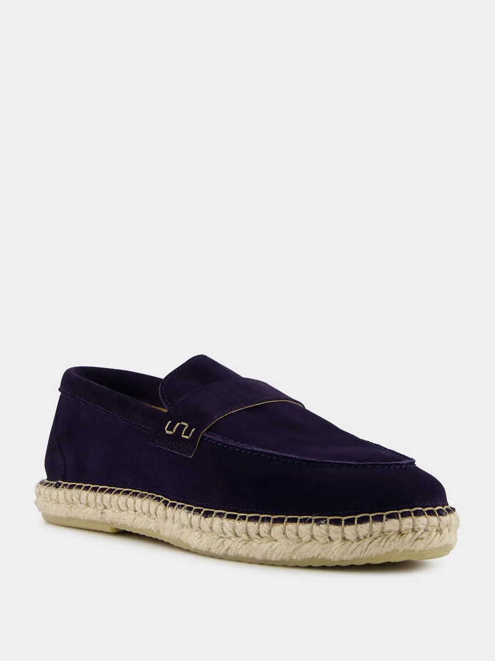 Marcelo Navy Suede Loafers