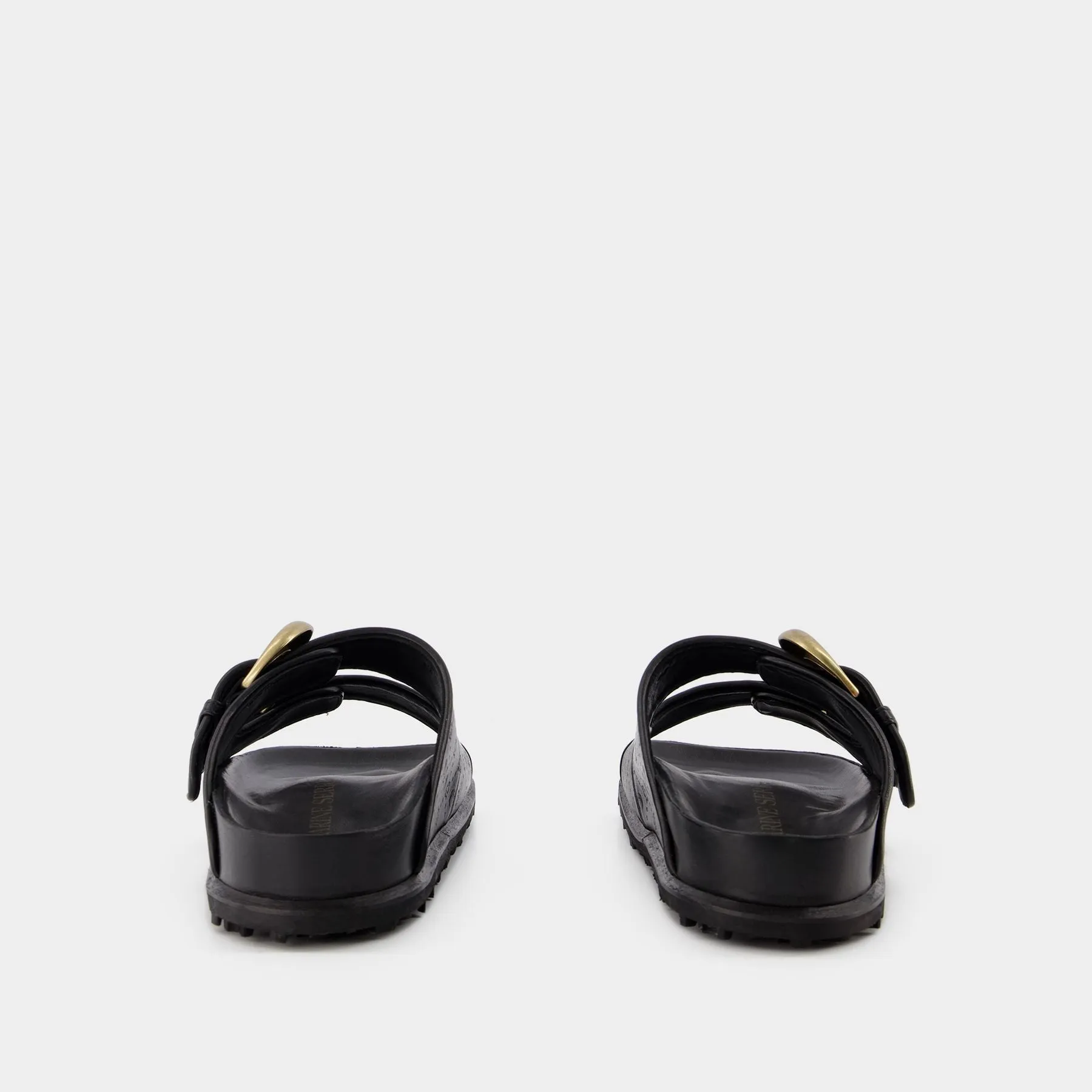 Marine Serre  Sandals - Marine Serre -  Black - Leather