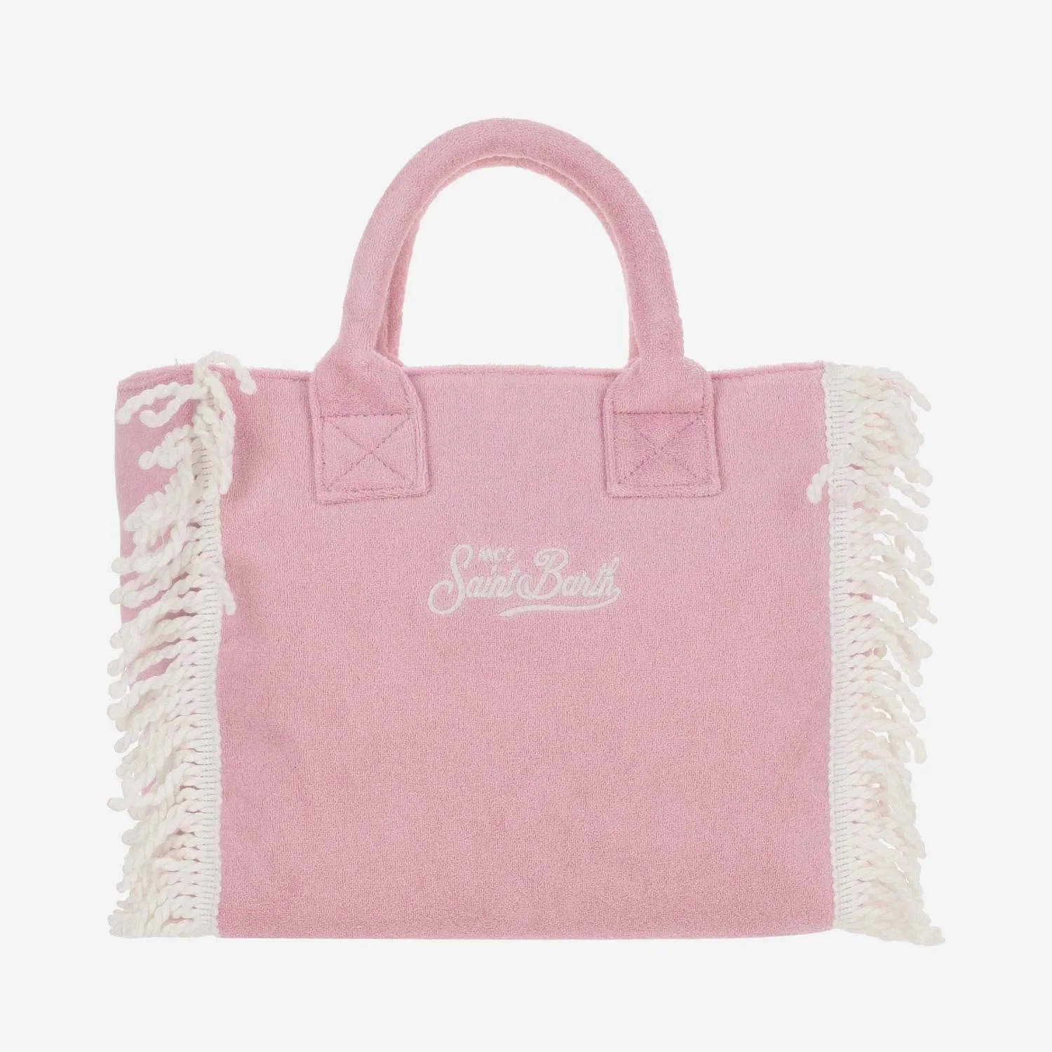 Mc2 Saint Barth    Mc2 Saint Barth Colette Terry Tote Bag With Embroidery