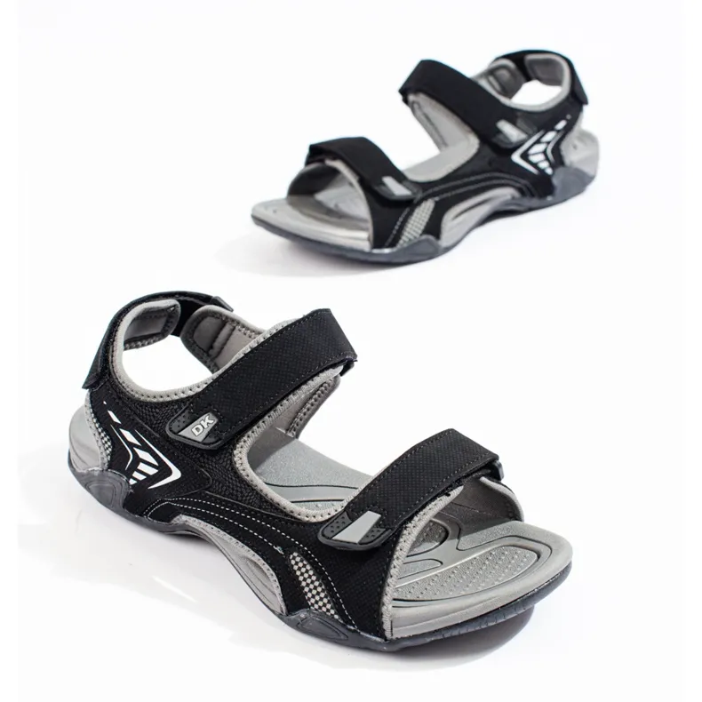 Men's sports sandals black DK