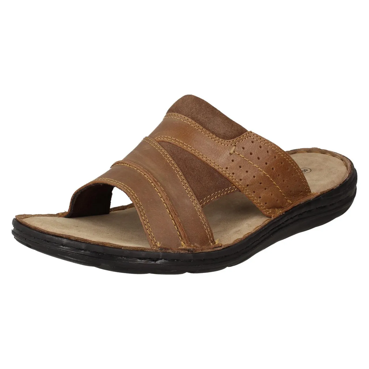 Mens Hush Puppies Casual Mule Sandals - Archer