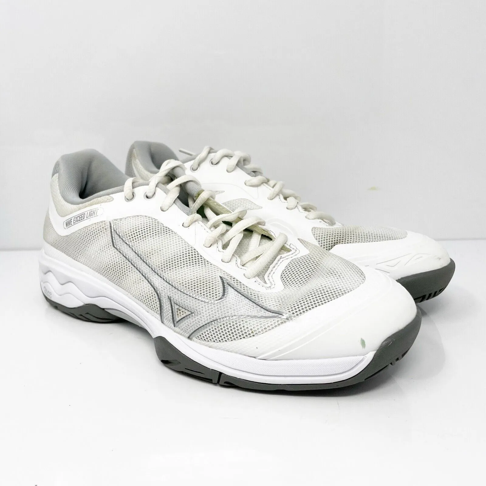 Mizuno Womens Wave Exceed Light AC 550038 0073 White Running Shoes Sneakers 6.5