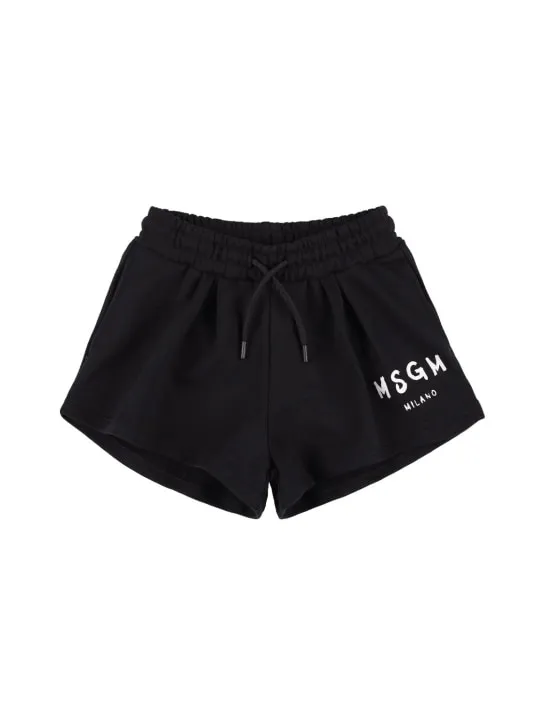 MSGM   Cotton sweat shorts 