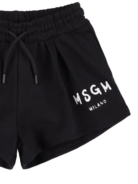 MSGM   Cotton sweat shorts 