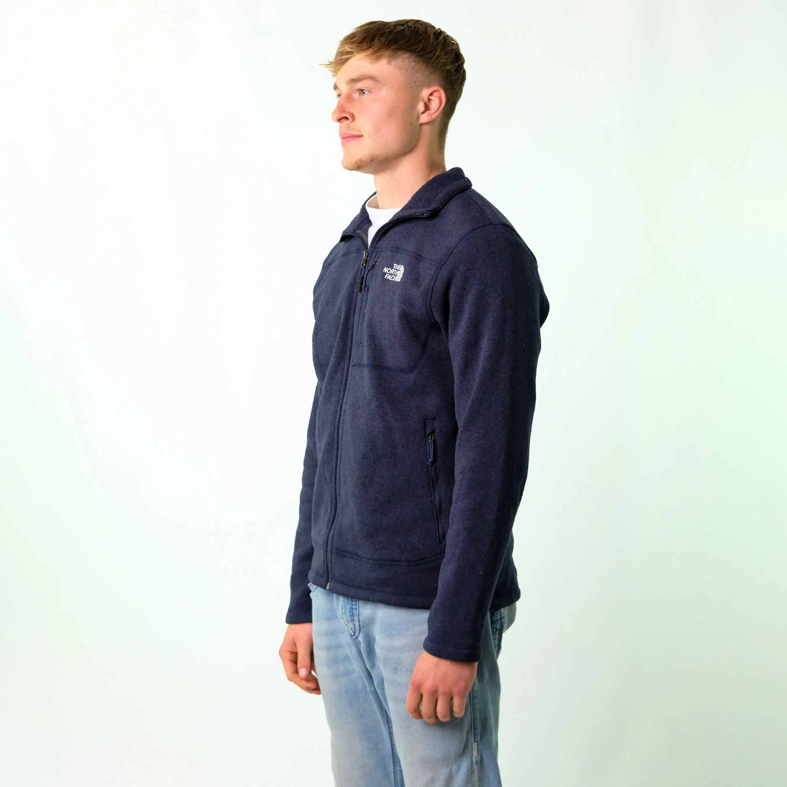 Navy Blue y2ks The North Face Fleece (L)