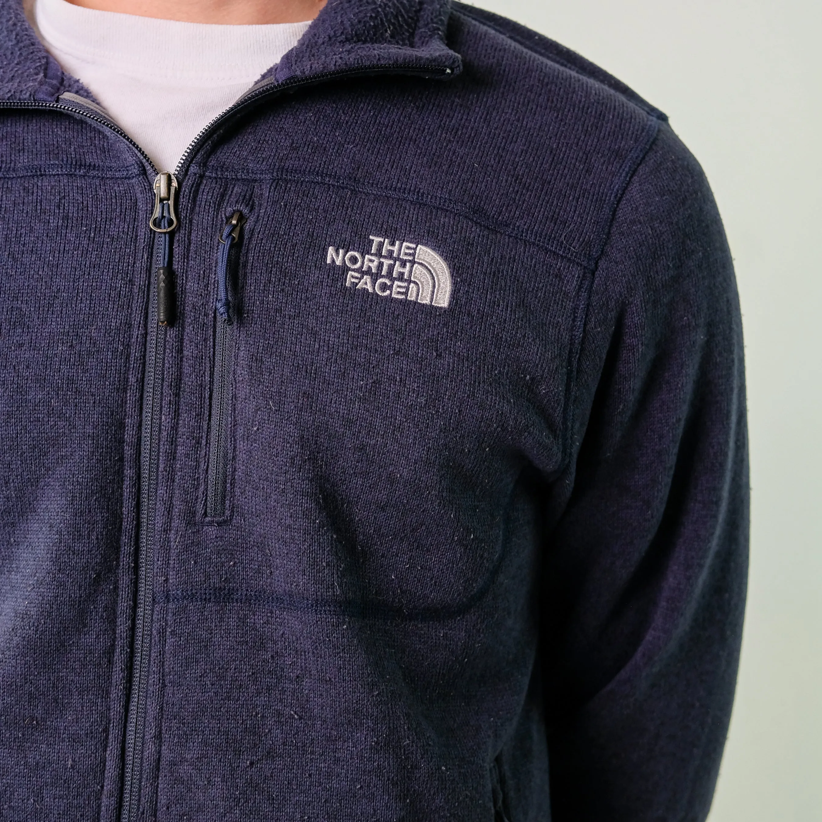 Navy Blue y2ks The North Face Fleece (L)