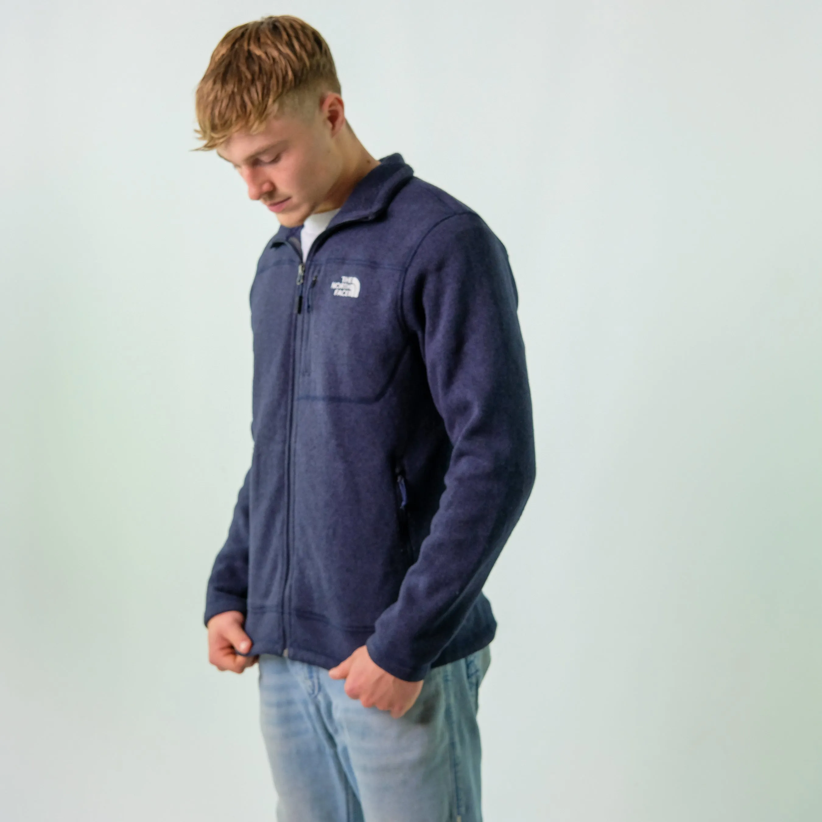 Navy Blue y2ks The North Face Fleece (L)