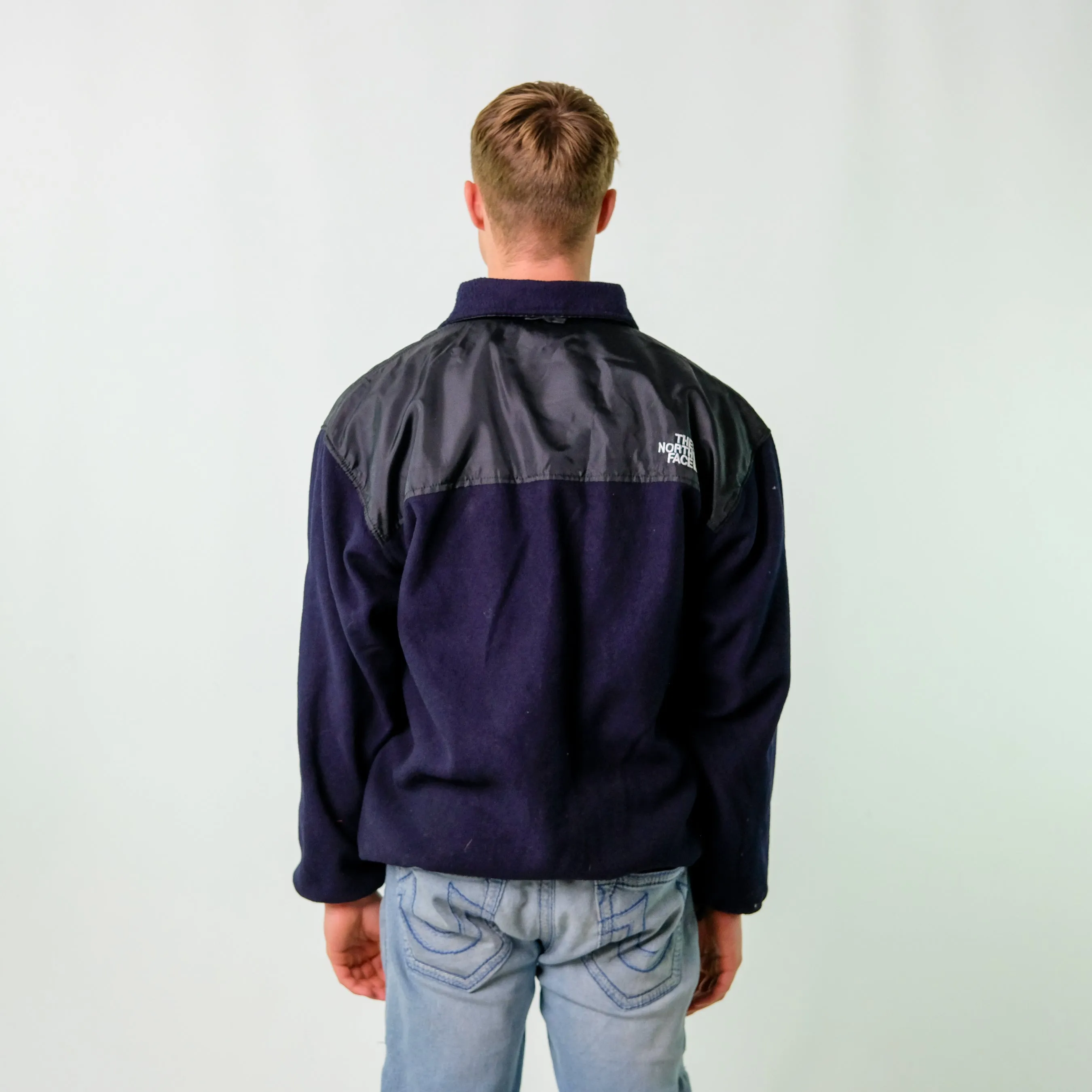 Navy Blue y2ks The North Face Fleece (XL)