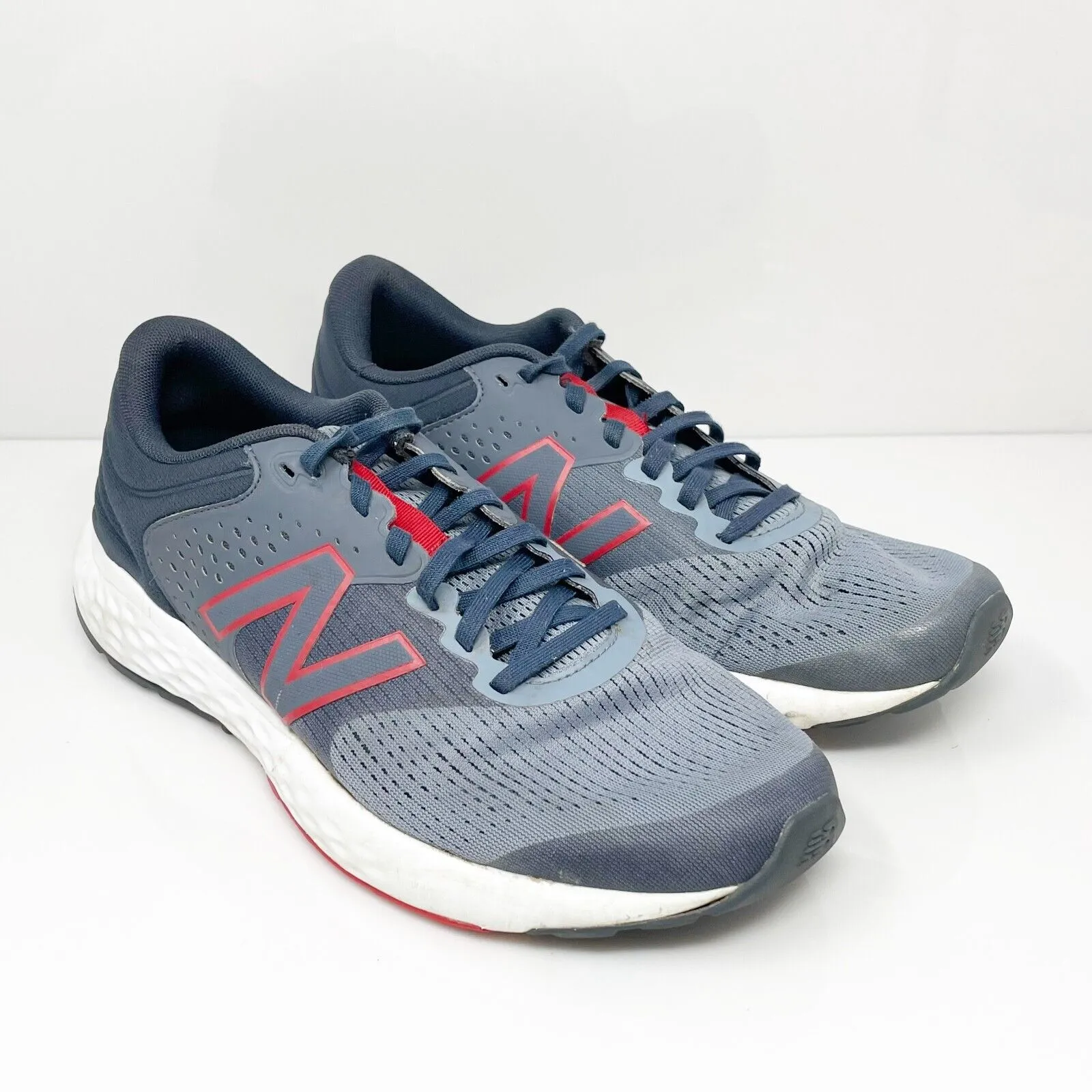 New Balance Mens 520 V7 M520LG7 Gray Running Shoes Sneakers Size 10.5 D