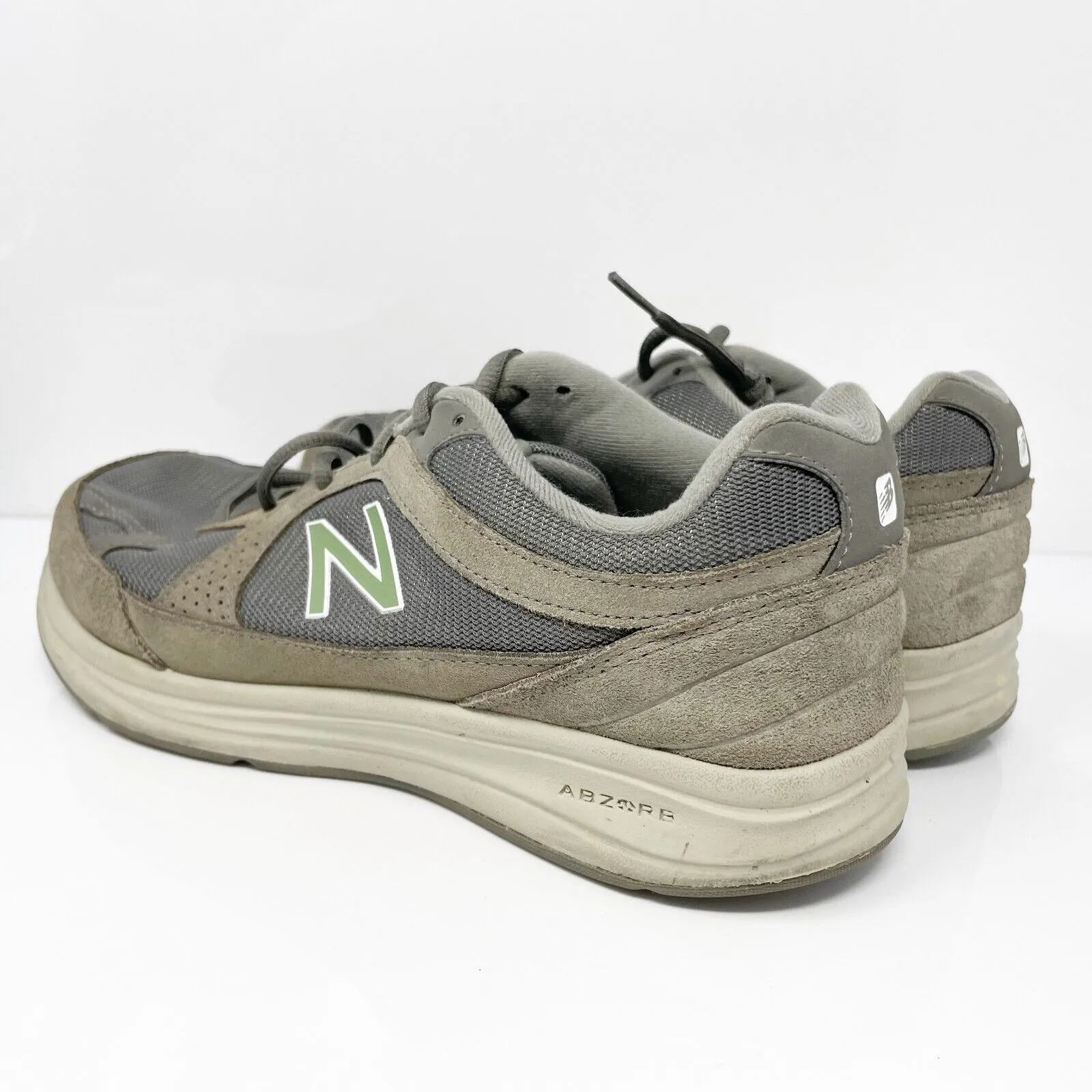 New Balance Mens 877 MW877GT Gray Casual Shoes Sneakers Size 7.5 4E