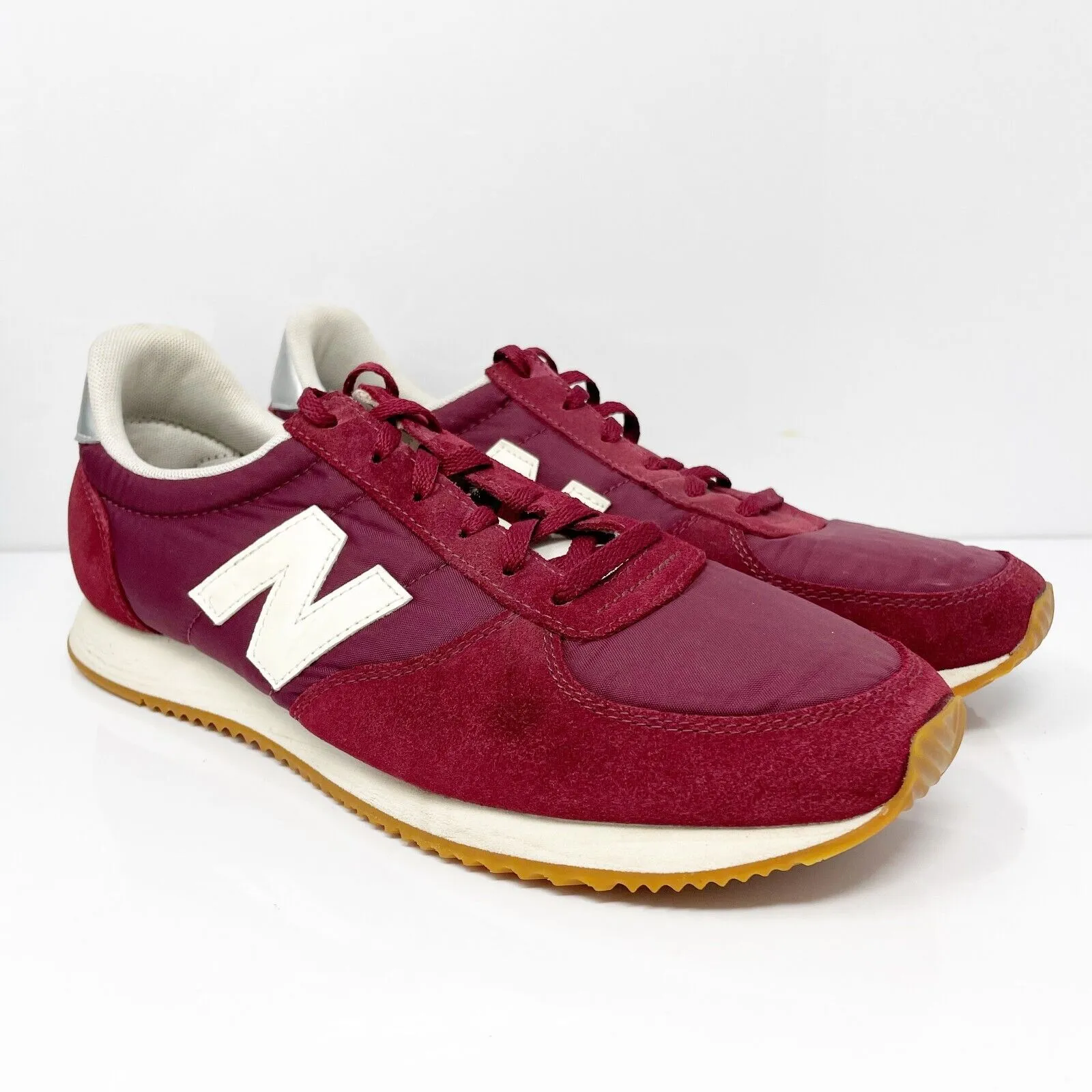 New Balance Womens 220 WL220PGB Red Running Shoes Sneakers Size 10.5 D