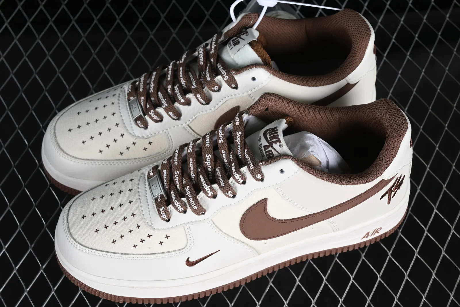 Nike Air Force 1 07 Low Sail Off White Brown PF9055-755