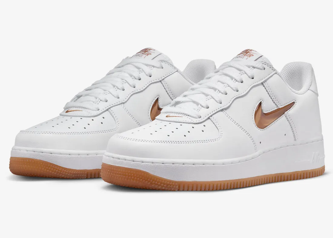 Nike Air Force 1 Low Bronze Jewel White Gum Light Brown FN5924-103