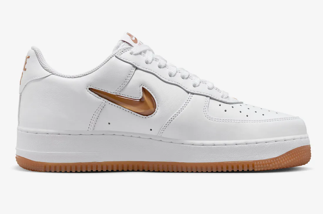 Nike Air Force 1 Low Bronze Jewel White Gum Light Brown FN5924-103