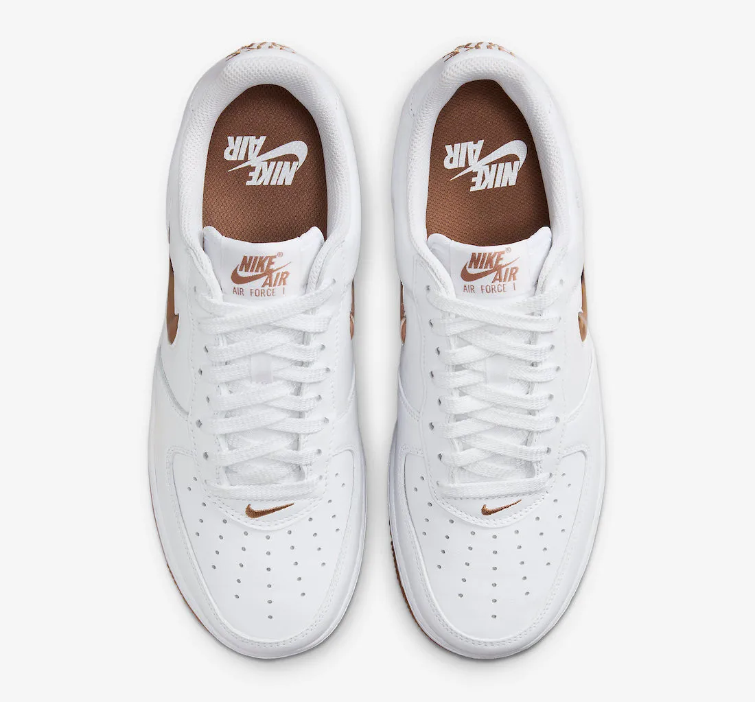 Nike Air Force 1 Low Bronze Jewel White Gum Light Brown FN5924-103