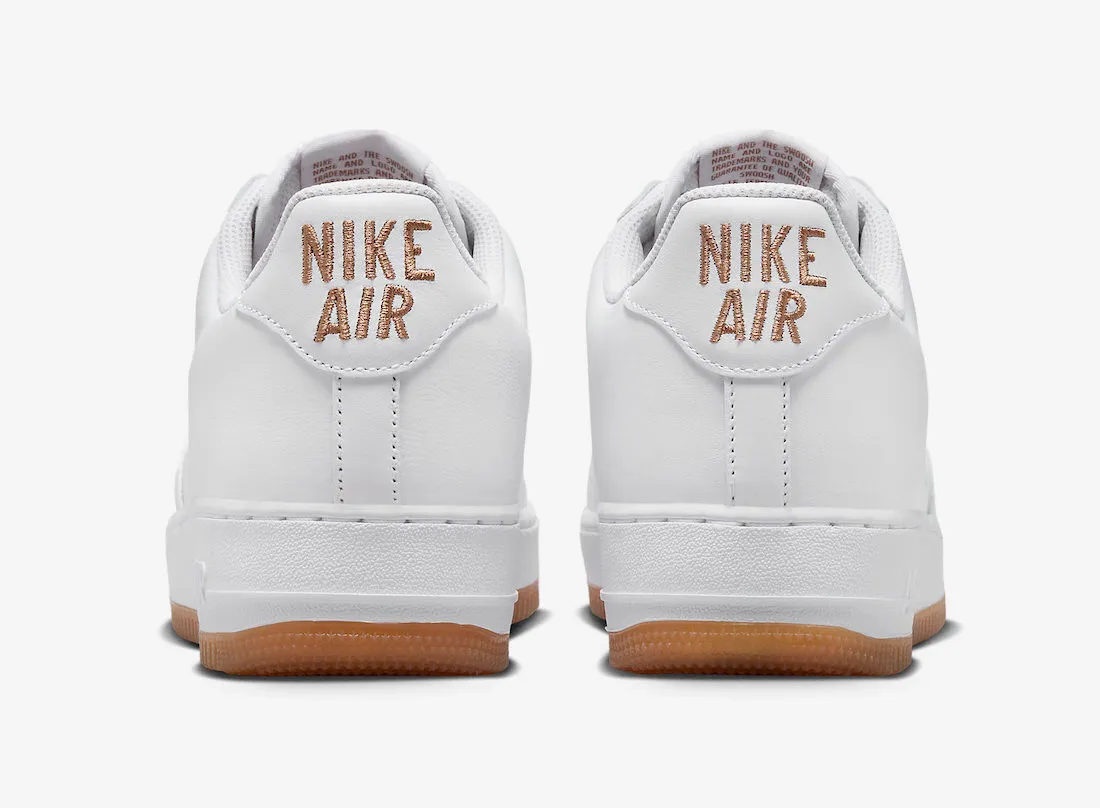 Nike Air Force 1 Low Bronze Jewel White Gum Light Brown FN5924-103