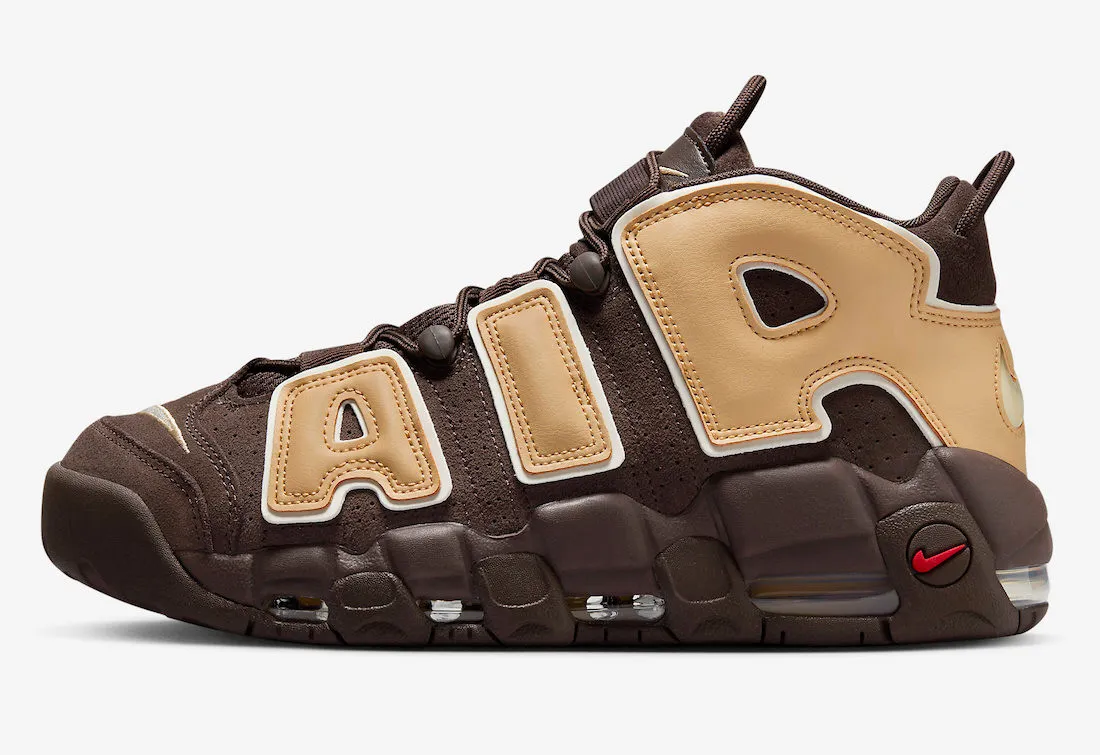 Nike Air More Uptempo Baroque Brown Sesame Pale Ivory FB8883-200