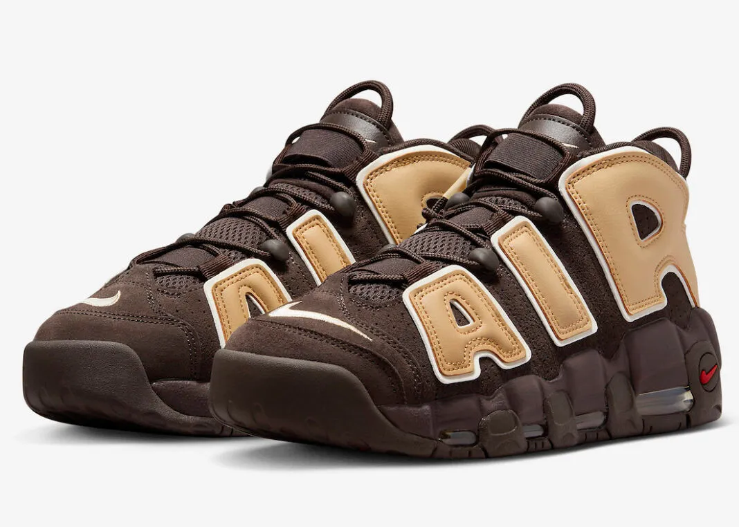 Nike Air More Uptempo Baroque Brown Sesame Pale Ivory FB8883-200