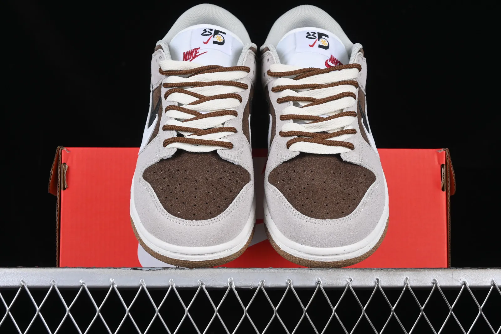 Nike SB Dunk Low 85 Beige Dark Brown Black DO9457-108