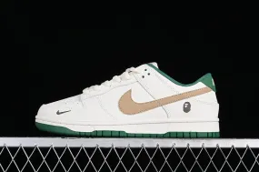 Nike SB Dunk Low BAPE White Green Brown XH0923-154