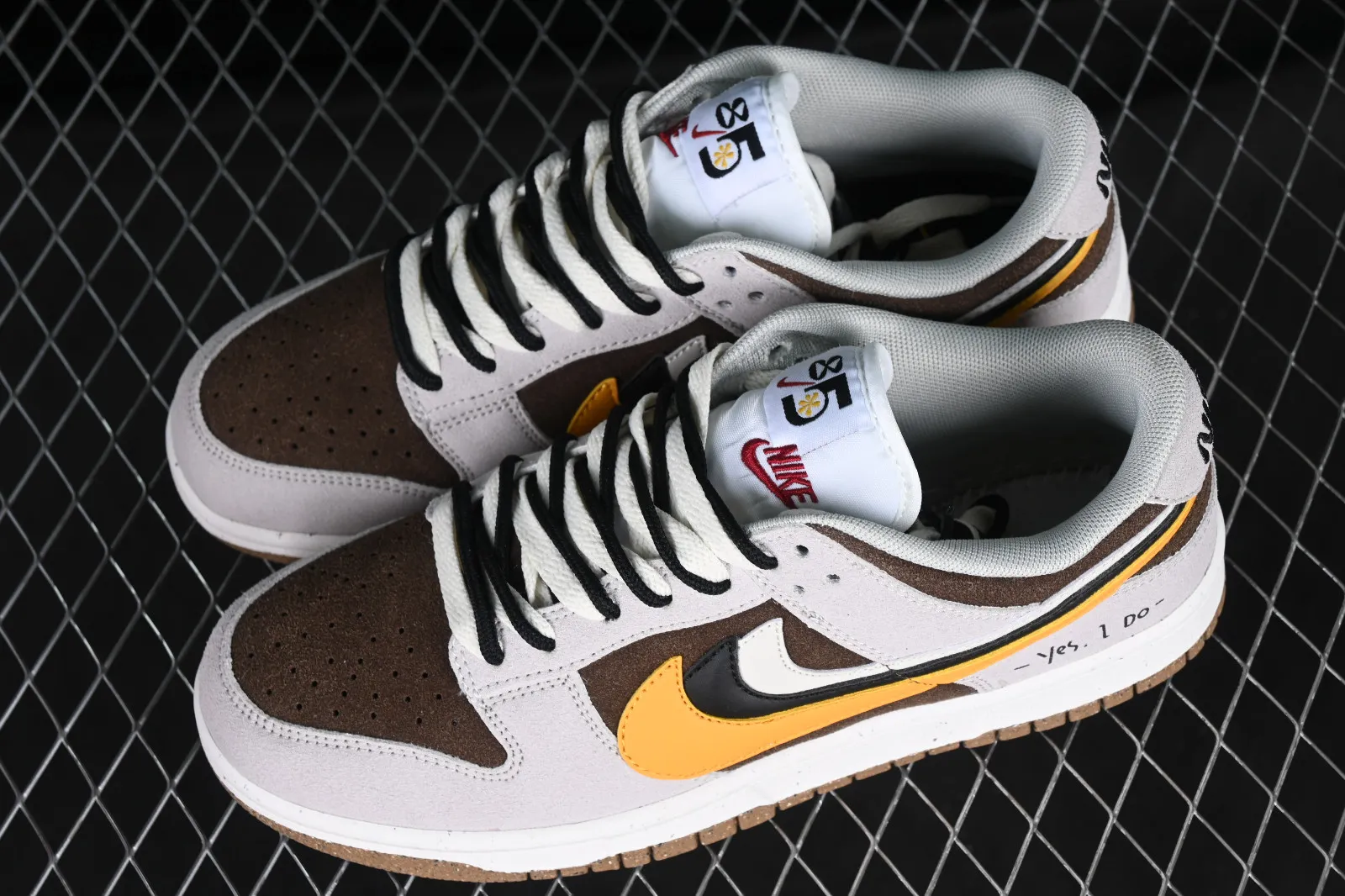 Nike SB Dunk Low Brown Yellow Grey DO9457-104