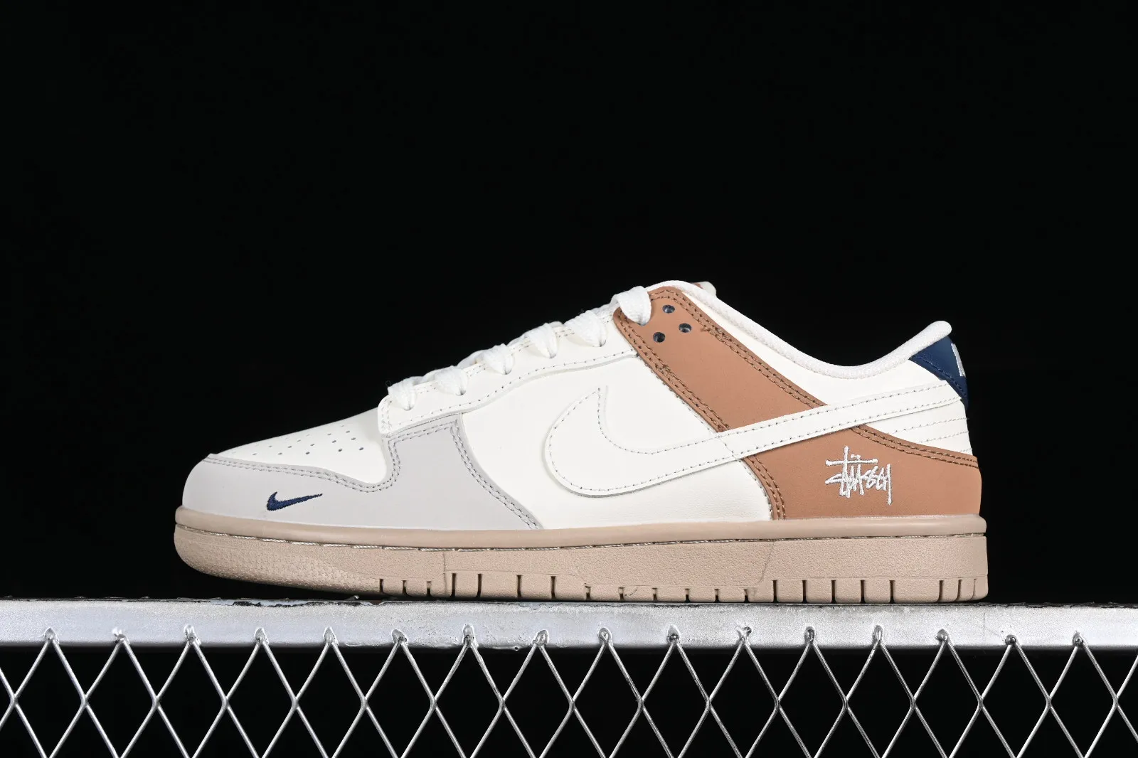 Nike SB Dunk Low Stussy Brown Navy Blue JH8037-917