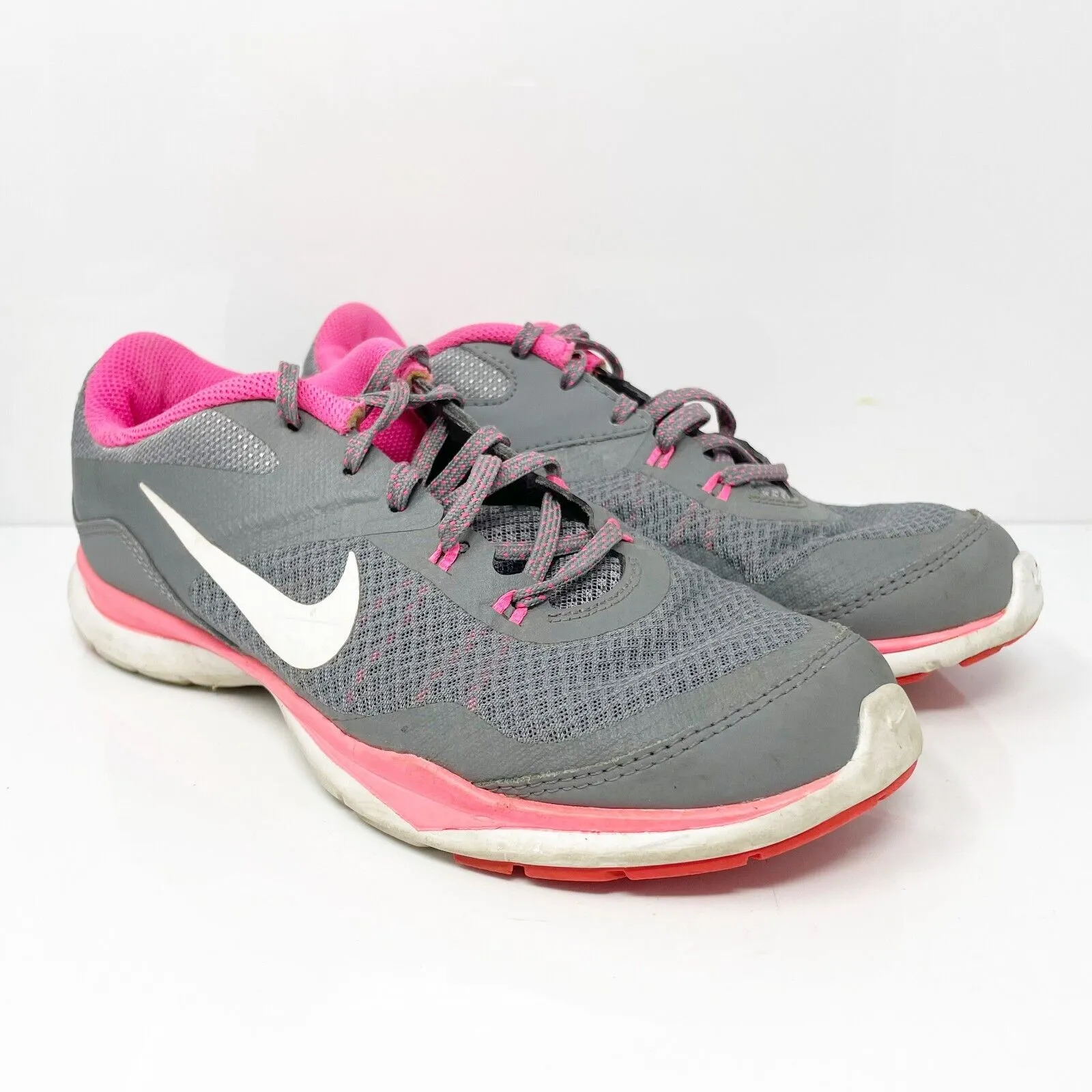 Nike Womens Flex Trainer 5 724858-003 Gray Running Shoes Sneakers Size 7