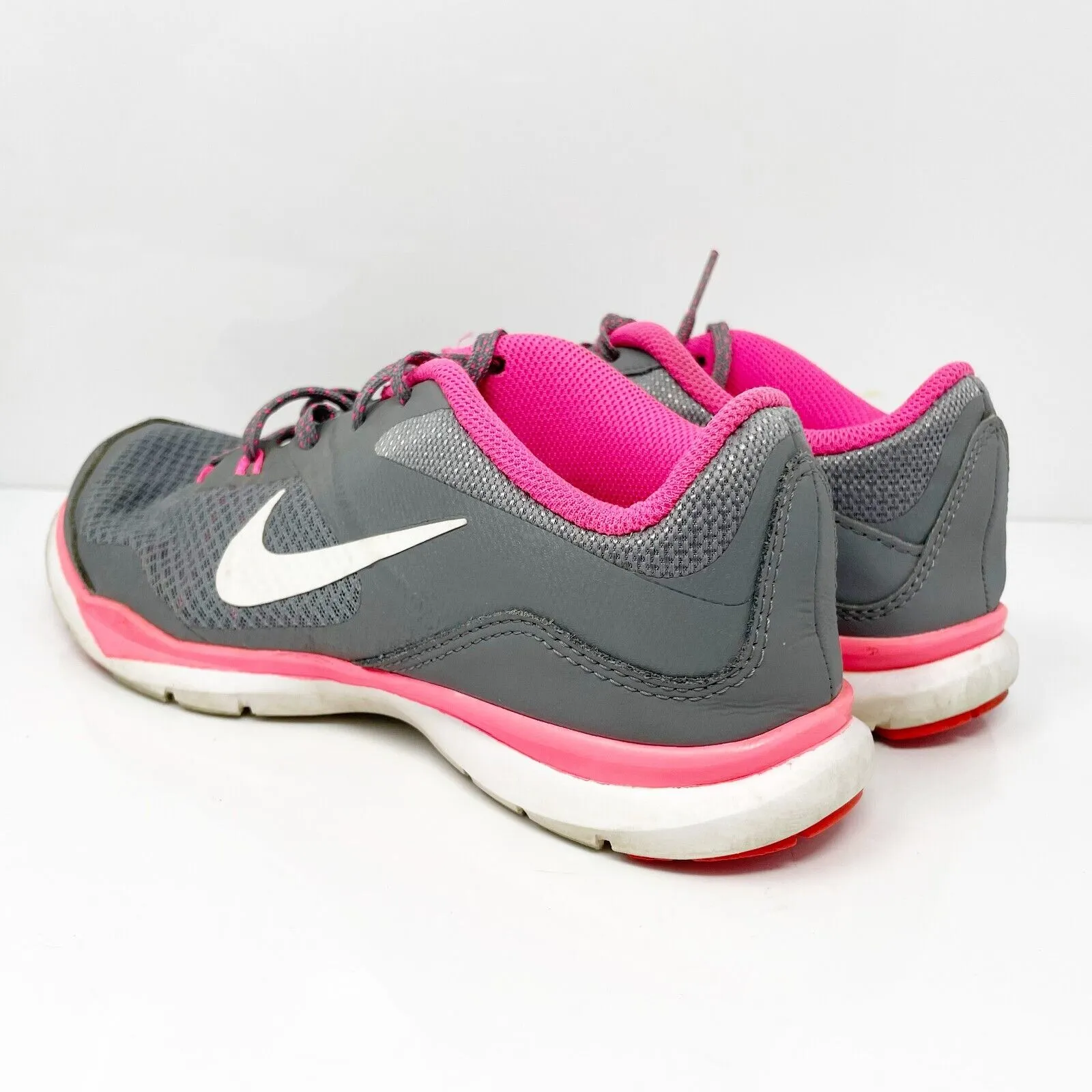 Nike Womens Flex Trainer 5 724858-003 Gray Running Shoes Sneakers Size 7