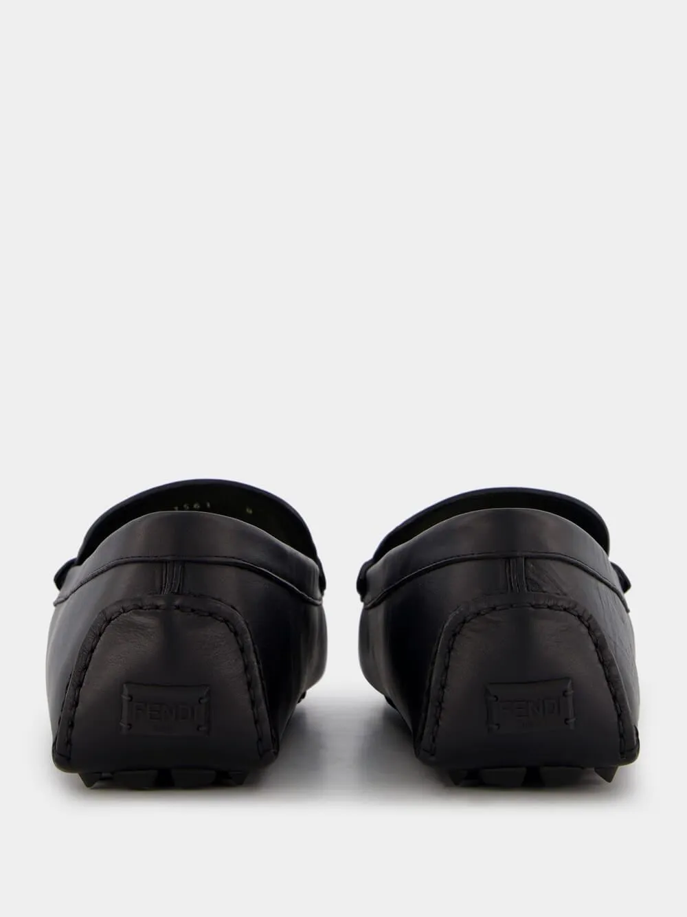 O'Lock Black Leather Loafers