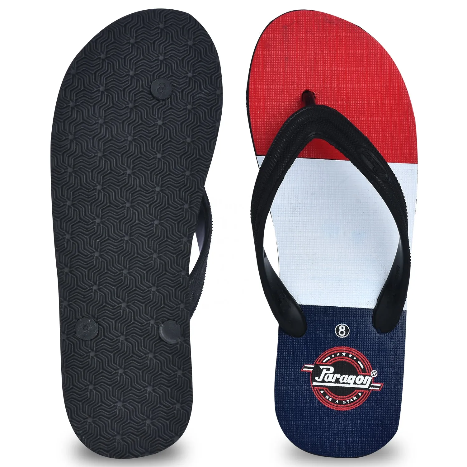 Paragon  HWK3717G Men Stylish Lightweight Flipflops | Casual & Comfortable Daily-wear Slippers for Indoor & Outdoor | For Everyd