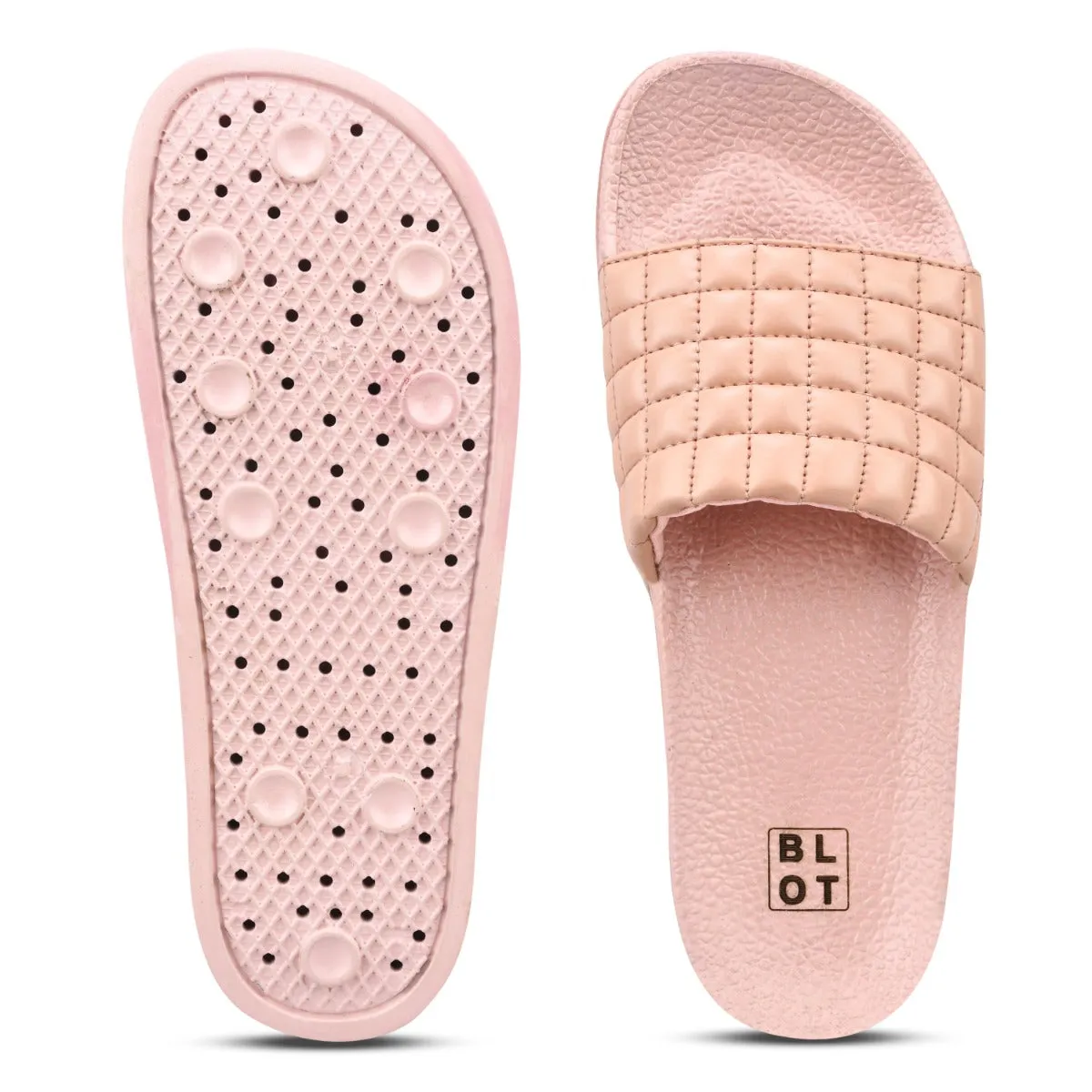 Paragon  K10904L Women Casual Slides | Stylish Sliders for Everyday Use for Ladies | Trendy & Comfortable Slippers with Cushione