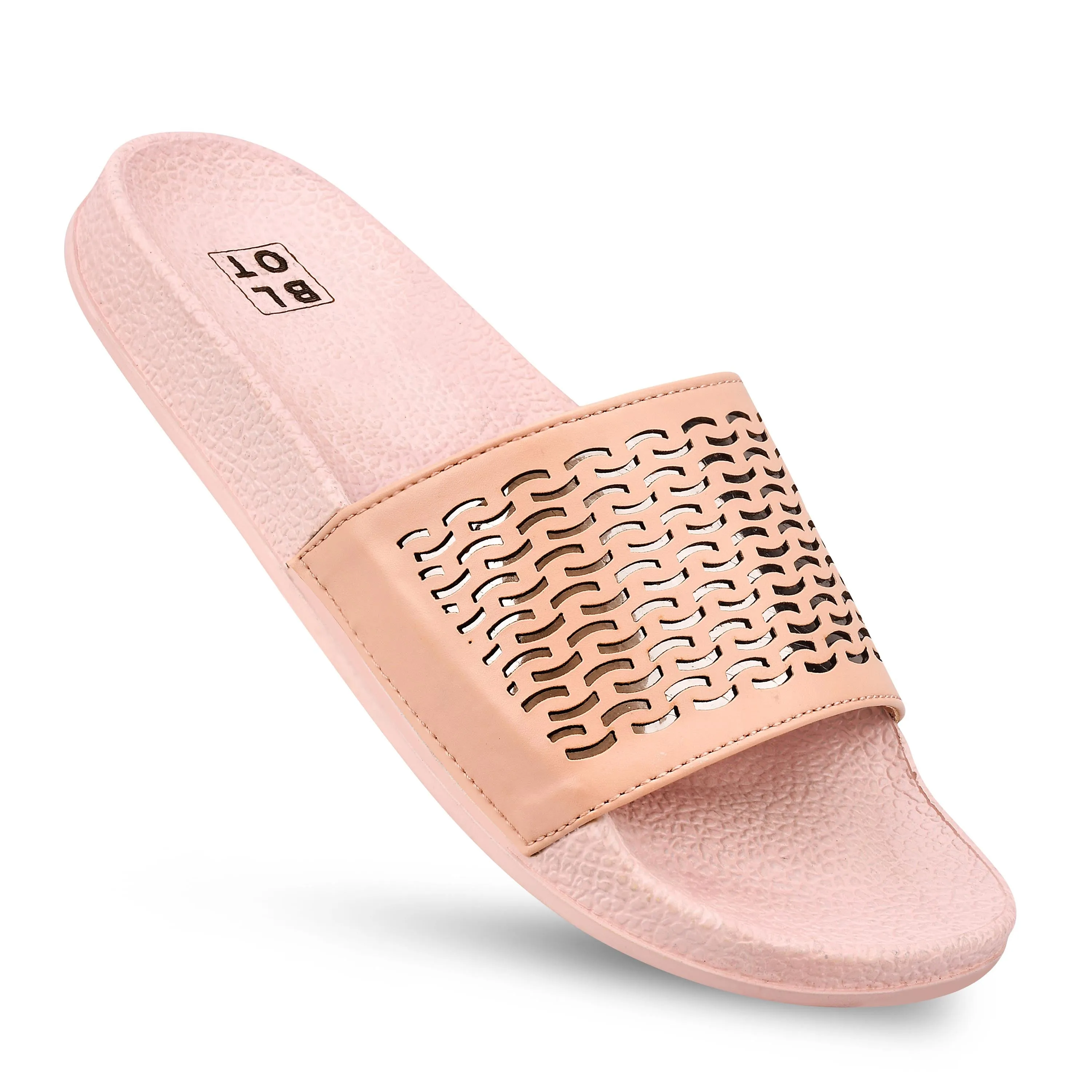 Paragon  K10905L Women Casual Slides | Stylish Sliders for Everyday Use for Ladies | Trendy & Comfortable Slippers with Cushione