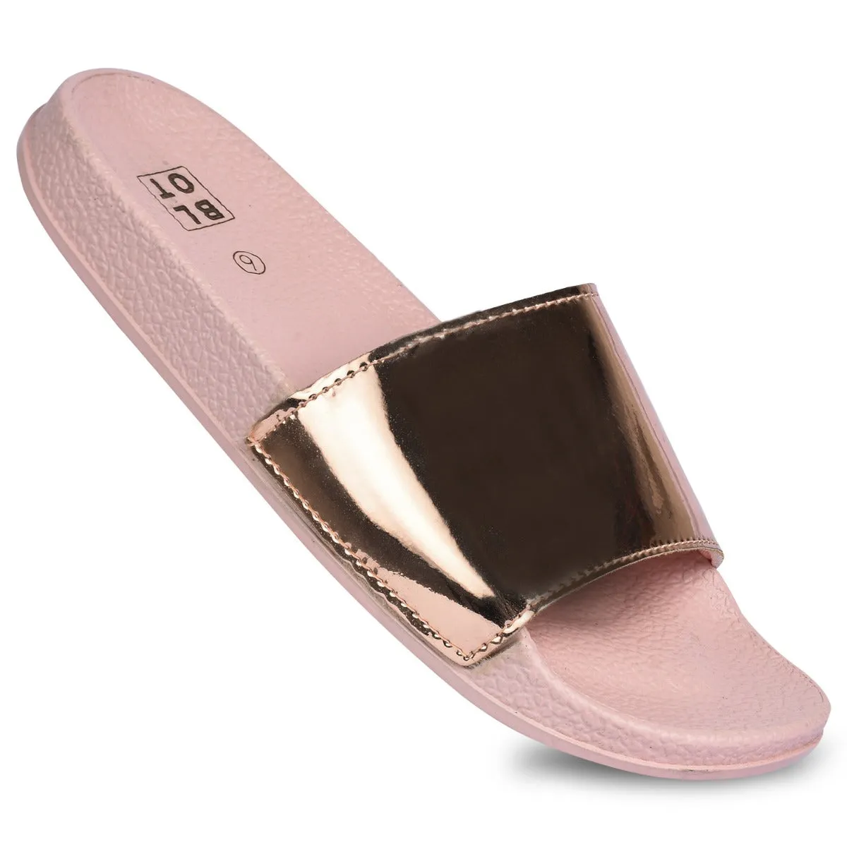 Paragon  K10907L Women Casual Slides | Stylish Sliders for Everyday Use for Ladies | Trendy & Comfortable Slippers with Cushione