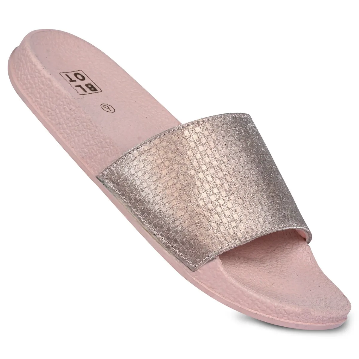 Paragon  K10908L Women Casual Slides | Stylish Sliders for Everyday Use for Ladies | Trendy & Comfortable Slippers with Cushione