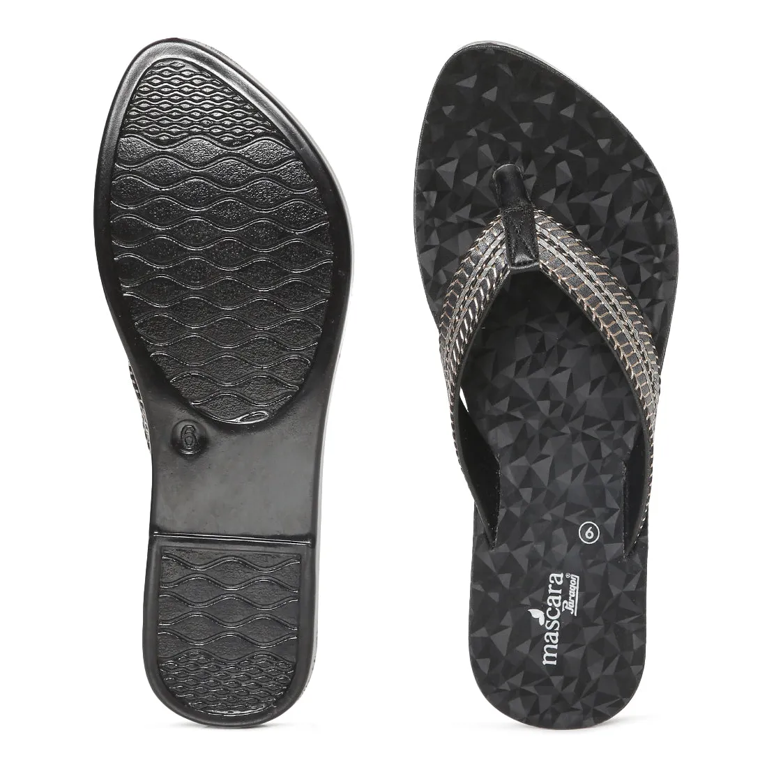 Paragon  K7201L Women Slippers | Lightweight Flipflops for Indoor & Outdoor | Casual & Comfortable | Anti Skid sole | For Everyd