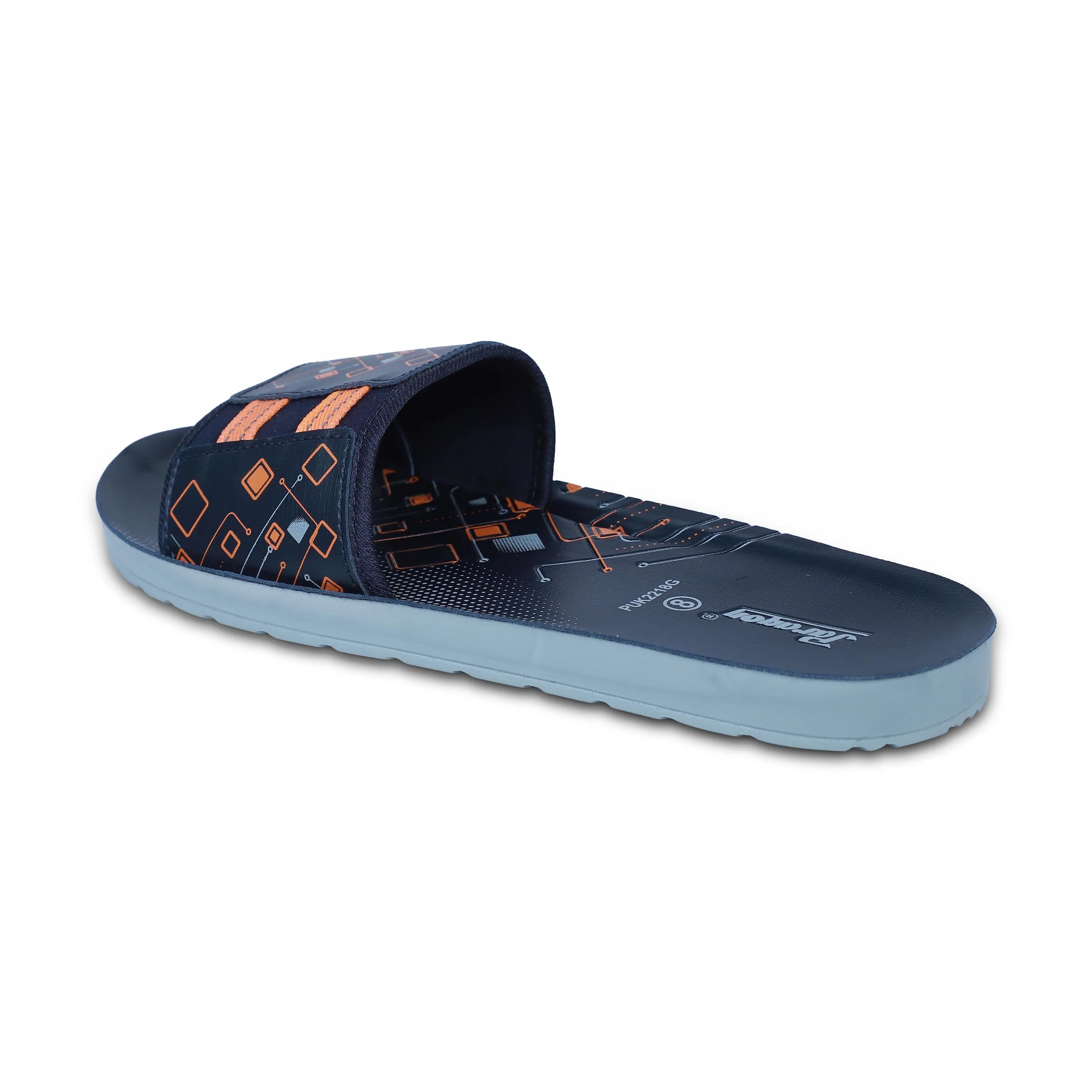 Paragon  PUK2218G Men Casual Sliders | Stylish Trendy Lightweight Slides | Casual & Comfortable Slippers | For Everyday Use