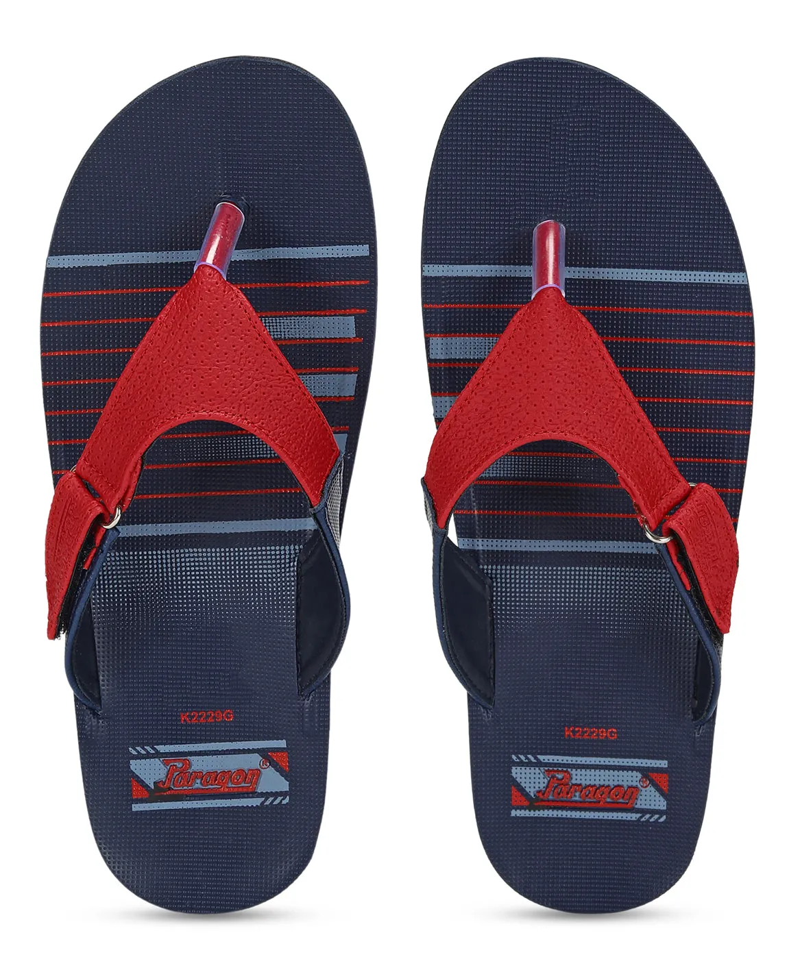 Paragon PUK2229G Men Stylish Lightweight Flipflops | Comfortable with Anti skid soles | Casual & Trendy Slippers | Indoor & Outd