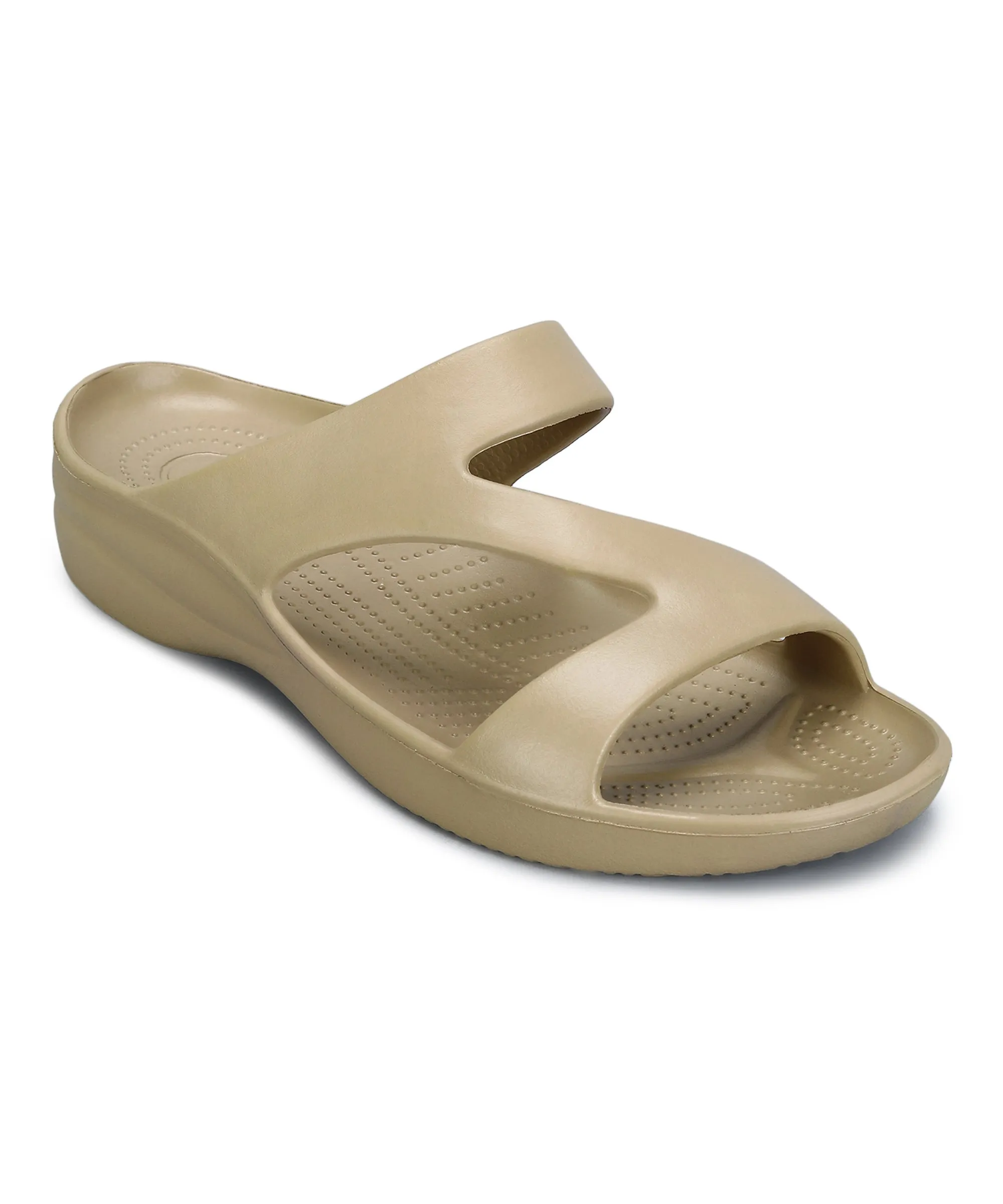 Paragon Women's Lightweight, Washable and Durable Beige Slippers for Everyday Use