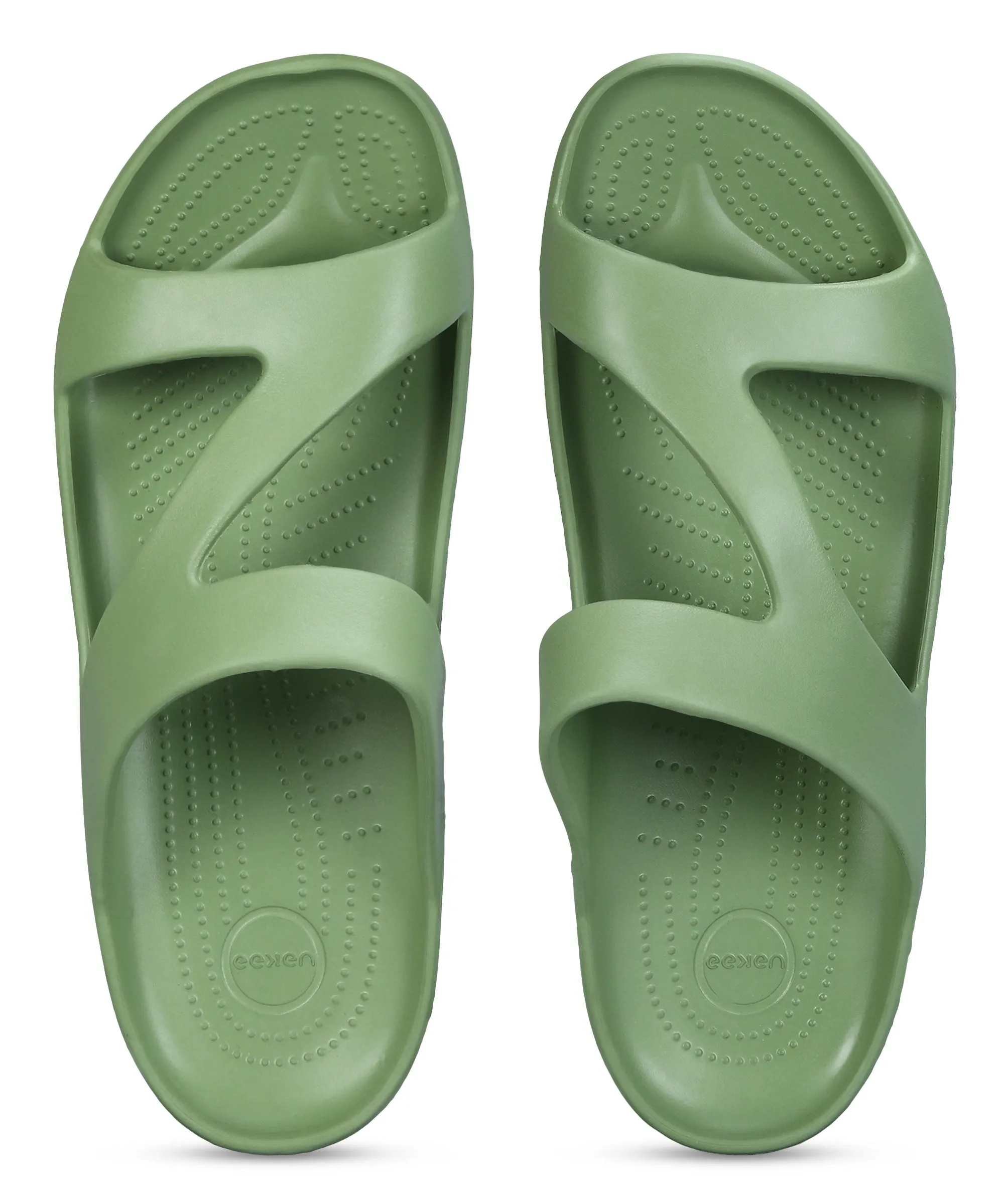 Paragon Women's Lightweight, Washable and Durable Green Slippers for Everyday Use