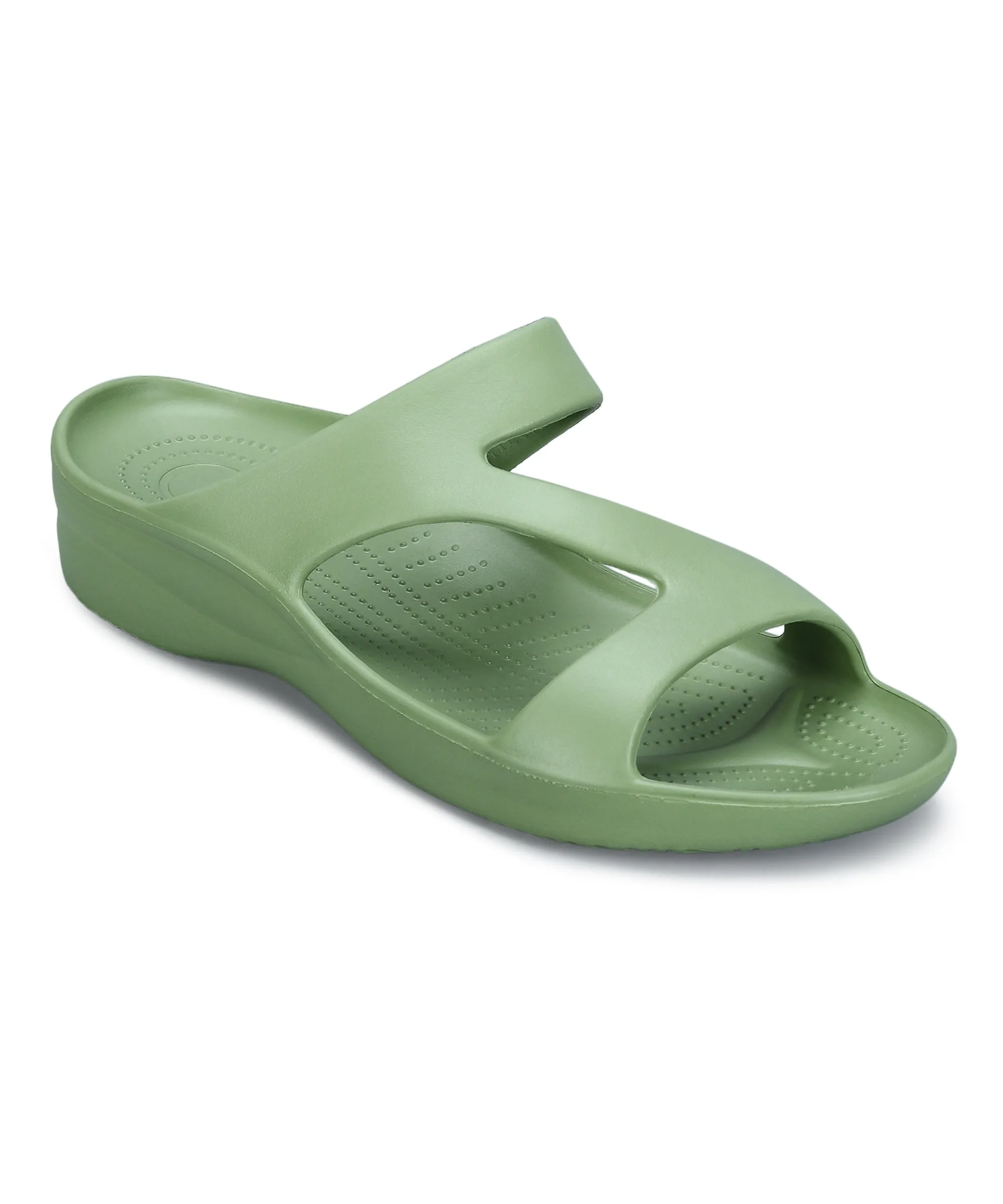 Paragon Women's Lightweight, Washable and Durable Green Slippers for Everyday Use