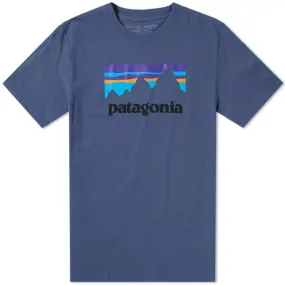 Patagonia Shop Sticker Responsibili-TeeDolomite Blue