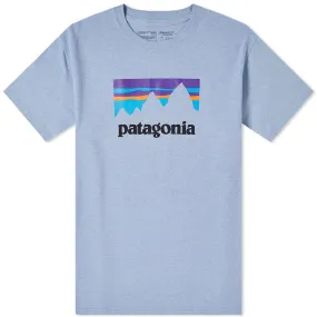 Patagonia Shop Sticker Responsibili-TeeRailroad Blue