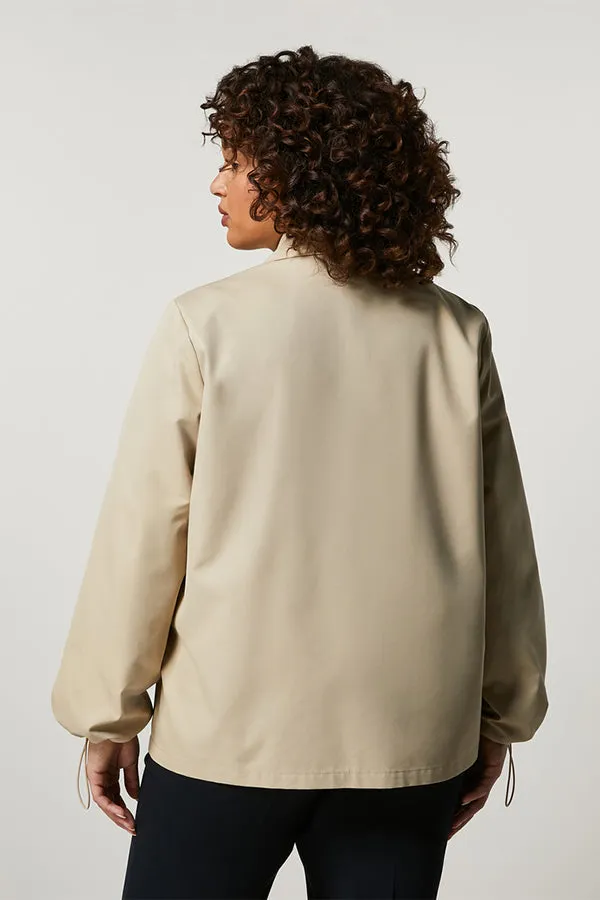 Persona (by Marina Rinaldi) FLEUR WATER-REPELLENT TAFFETA TRENCH COAT