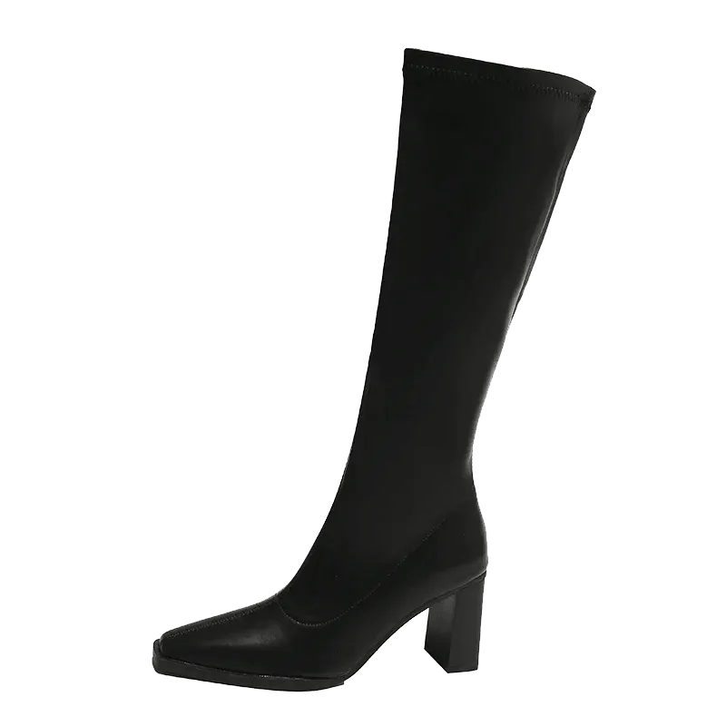 Pointed Toe Knee-high Boots for Women